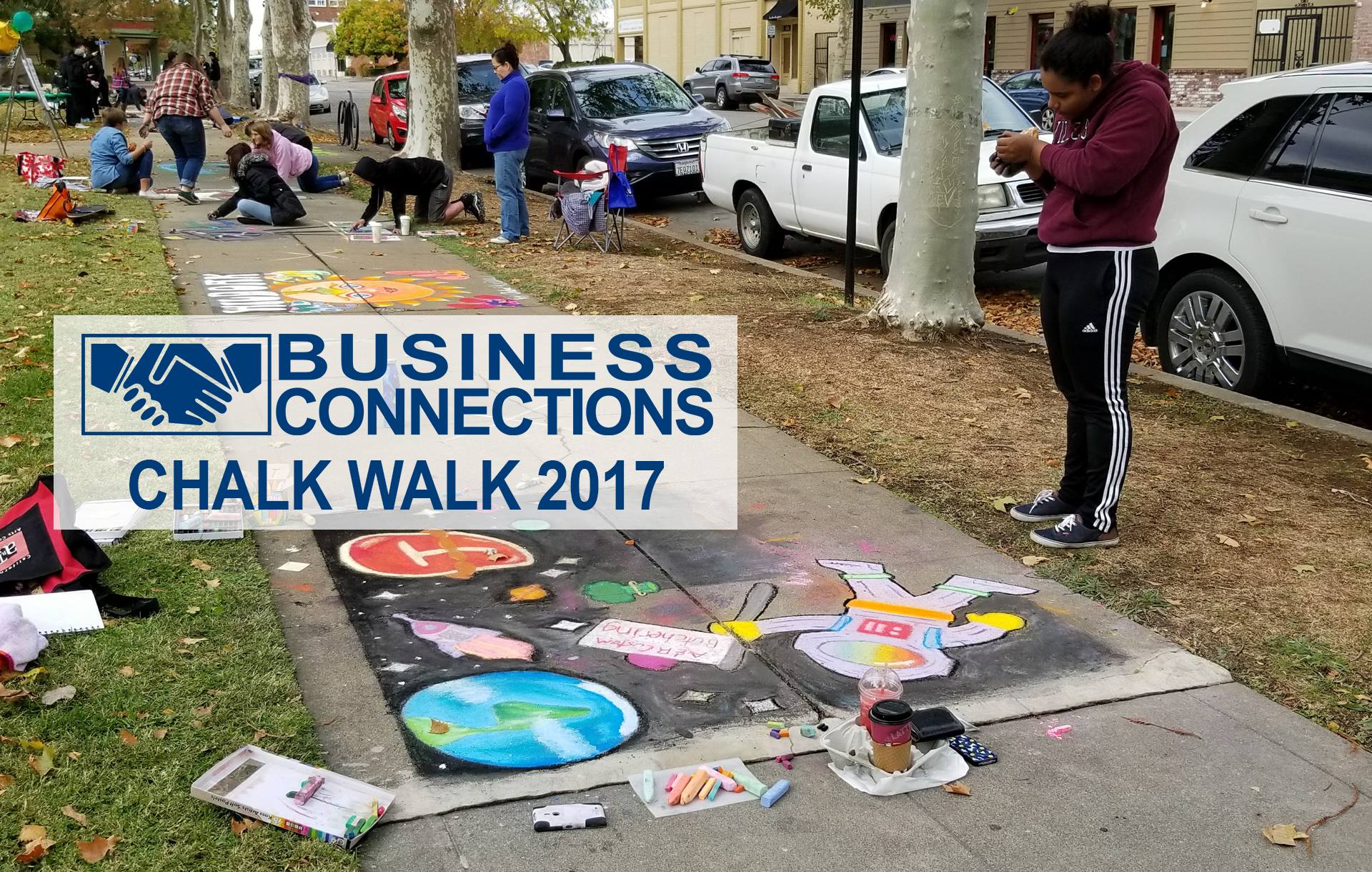 Business Connections Chalk Walk 2017 Photos
